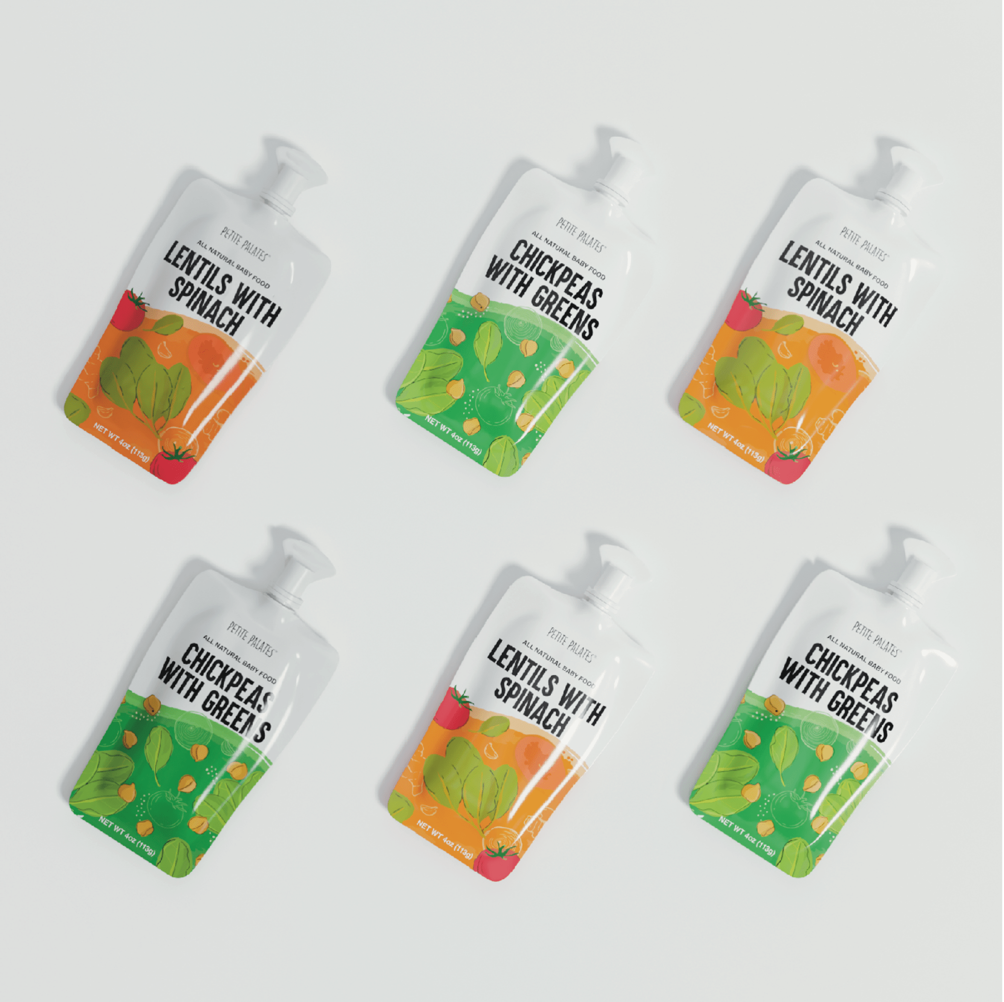 6 Pack Lentils & Chickpeas Combo - Petite Palates