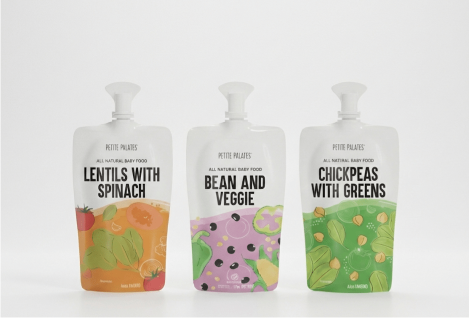 Parent Partner Pack Sampler: Lentils, Chickpeas, and Black Beans - Petite Palates